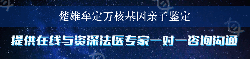 楚雄牟定万核基因亲子鉴定